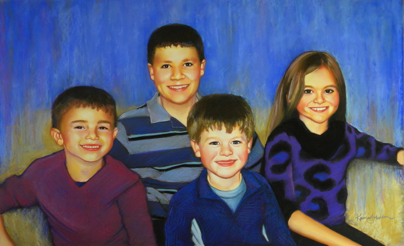 Pastel on Sanded Paper