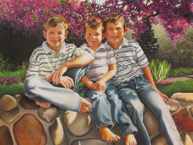 Pastel on Sanded Paper