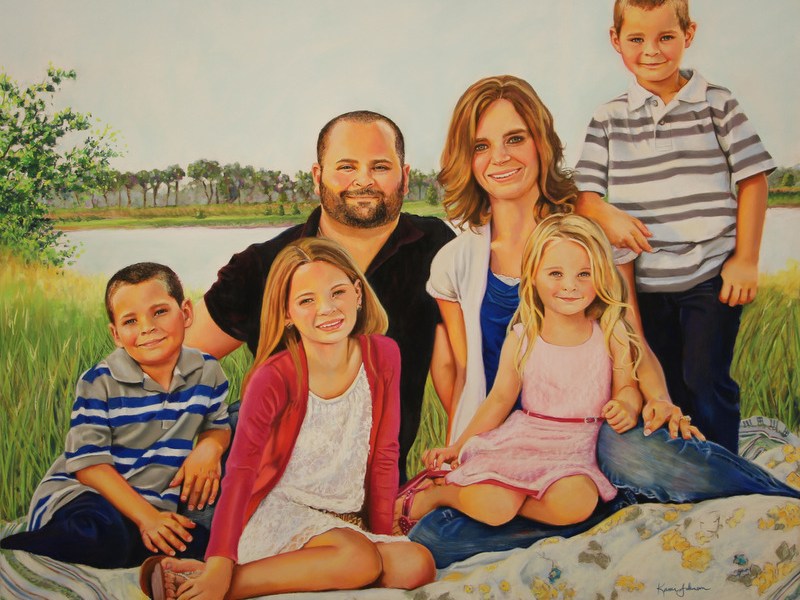 Pastel on Sanded Paper