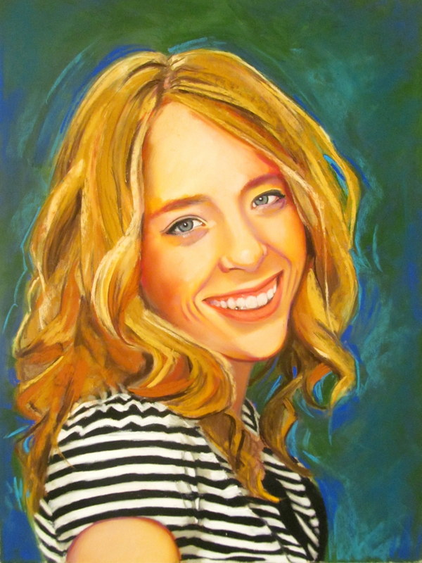 Pastel on Sanded Paper