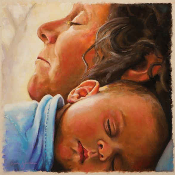 Pastel on Sanded Paper