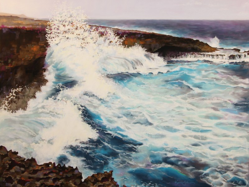 Pastel on Sanded Paper